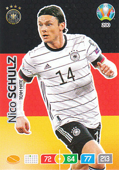 Nico Schulz Germany Panini UEFA EURO 2020#200